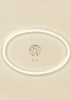 Rhombe Earth Ovalt serveringsfad 35x26. 5 cm marble
