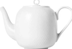 Rhombe Tekande 1,9 l hvid porcelæn