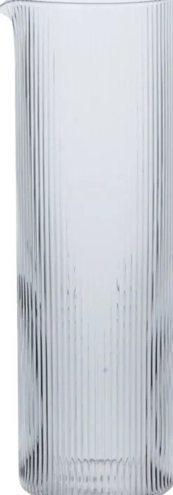 Ripple water jug - clear