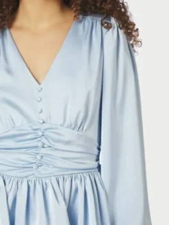 Rivana Heavy Sateen Dress