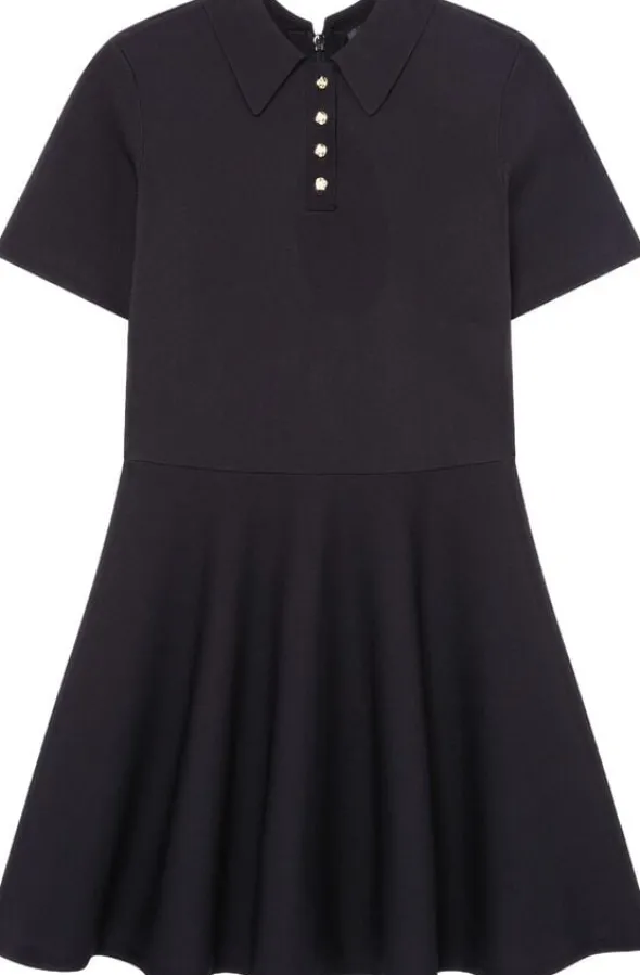 RONDAA Mini Short Sleeve Knitted Po