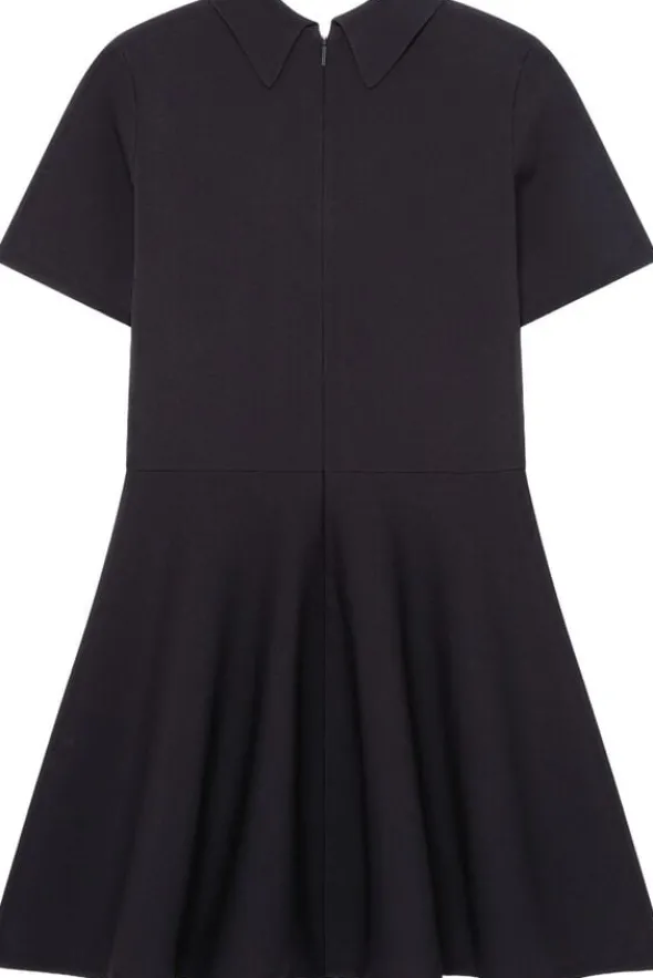 RONDAA Mini Short Sleeve Knitted Po