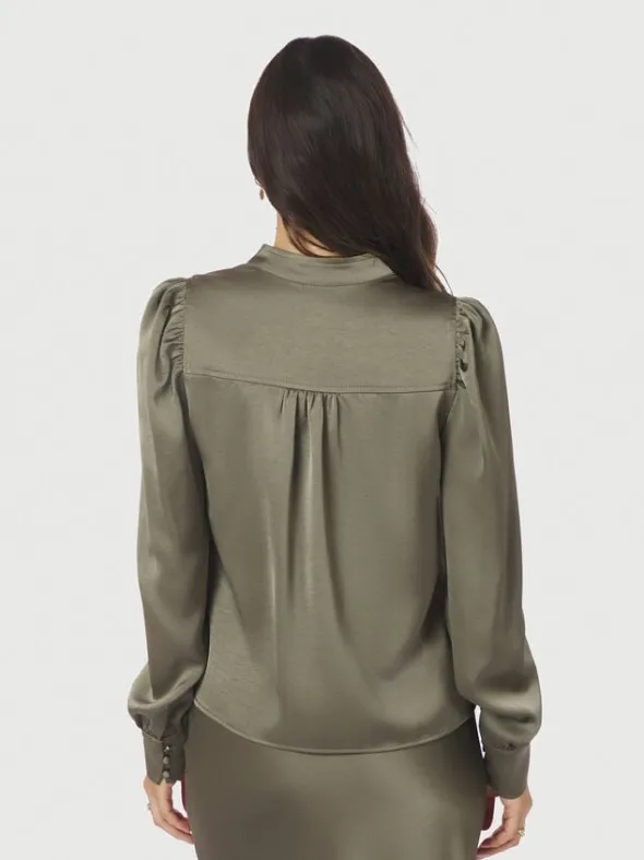 Rosslyn Heavy Sateen Blouse