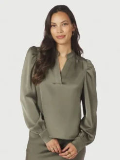 Rosslyn Heavy Sateen Blouse