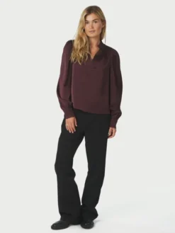 Rosslyn Heavy Sateen Blouse