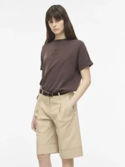 ROUSOPHIE 2/4 O-NECK OVERSIZED TEE