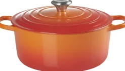 Rund støbejernsgryde 5,3L Volcanic