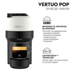 Sage SNV 120 WHT Nespresso Vertuo Pop Capsule machine
