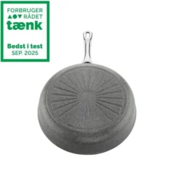 Salina Ceramic Traktörpanna med lock, 28 cm, Aluminum, Titanförstärkt