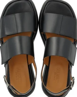 Sandal med justerbare velcroremme