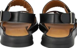 Sandal med justerbare velcroremme