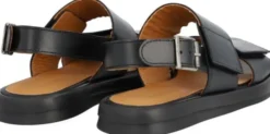 Sandal med justerbare velcroremme