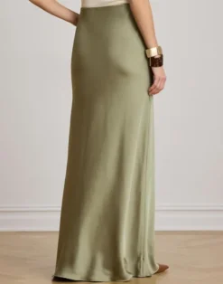 Satin Charmeuse Maxiskirt