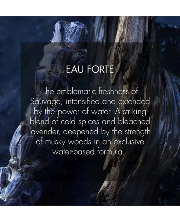 Sauvage Eau Forte Alcohol-Free Fragrance