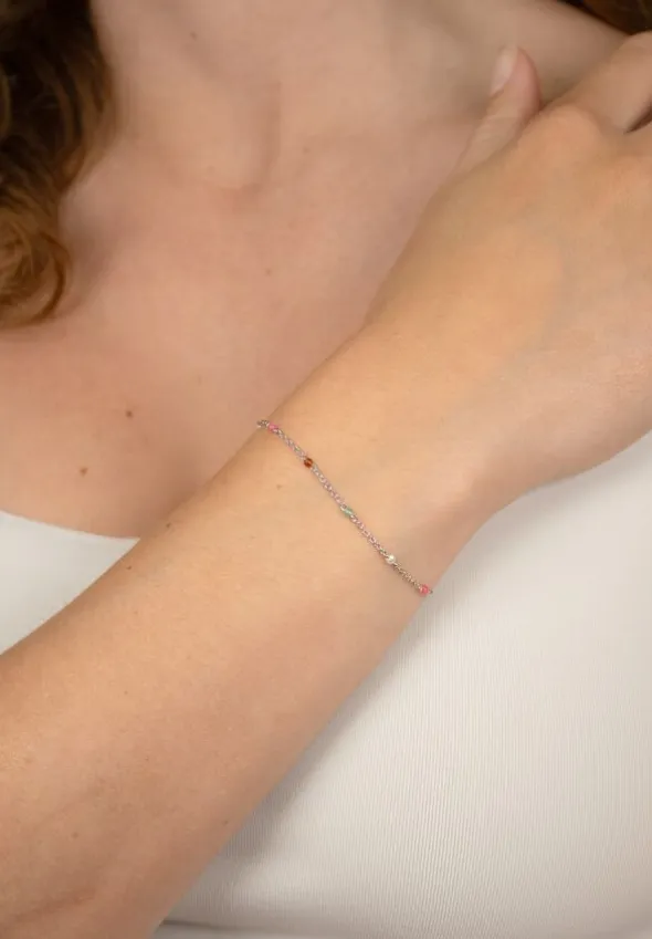 Scarlett bracelet colors - silver