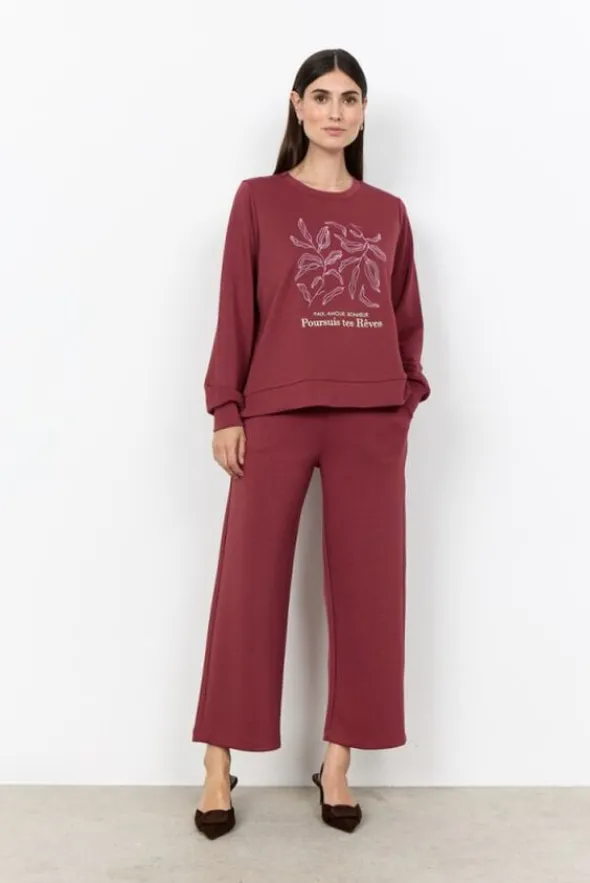 SC-BANU 317 Sweatshirt Mørk rød
