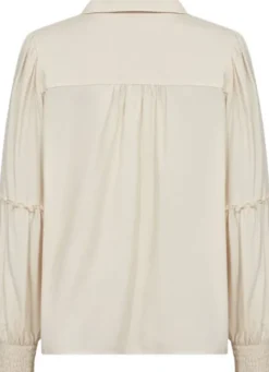 SC-BARBEL 2 Skjorte Creme