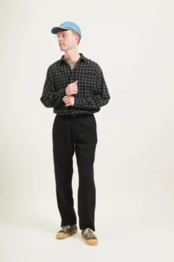 SCOUT RELAXED FIT LOOSE WEAVE CHECK