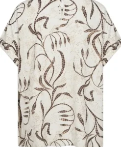 SC-SABIRA 1 Bluse Sand