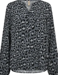 SC-SAFIRA 1 Bluse Sort