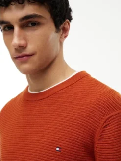 SEASONAL STRUCTURE CREW NECK