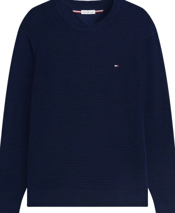 SEASONAL STRUCTURE CREW NECK