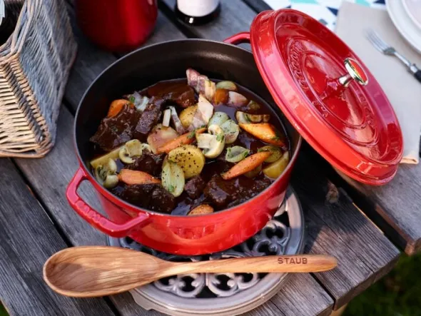 Servering Grytunderlägg 23 cm, Rund, Gjutjärn