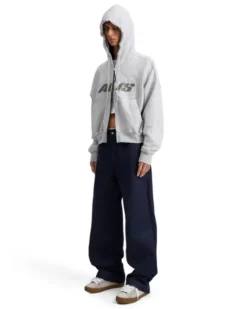 SHEN CROPPED HOODIE W/ ZIPPER