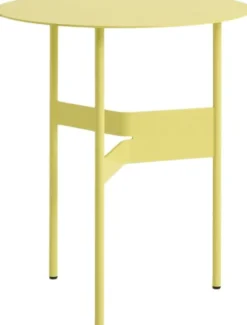 Shim Coffee Table-Ø45 x H51-Custard