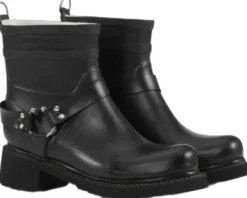 Short Biker Rubber Boots