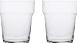 Short glass Opacity 2pcs/set