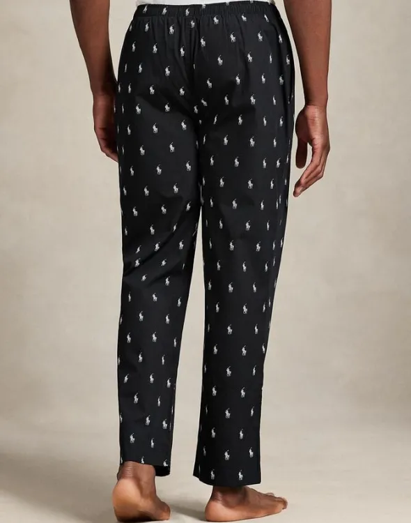 Signature Pony Cotton Pajama Pant