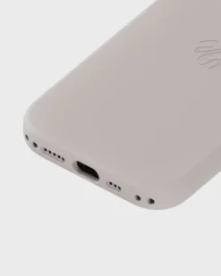 Silicone Case MagSafe Compatible iPhone 15/14 Wool Gray