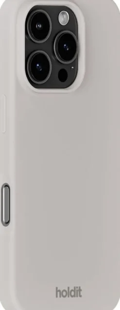 Silicone Case iPhone 16 Pro Max Wool Gray