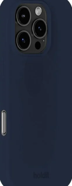 Silicone Case iPhone 16 Pro Midnight Blue