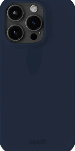 Silicone Case iPhone 16 Pro Midnight Blue