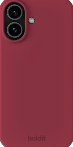 Silicone Case iPhone 17 Red Velvet