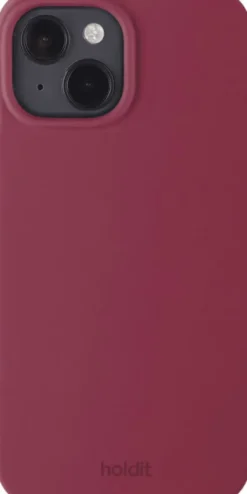 Silicone Case iPhone 15 Red Velvet