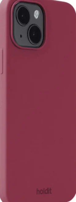 Silicone Case iPhone 15 Red Velvet