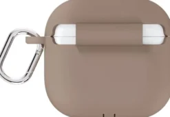 Silicone Case Solid AirPods 4 Mocha Brown