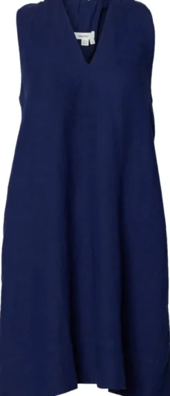 SLFLINNA RELAXED SHORT LINEN DRESS