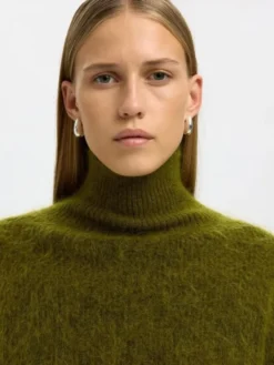 SLFMIRA MOHAIR LS KNIT HIGH-NECK