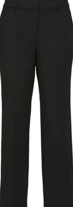 SLFRITA MW WIDE PANT BLACK N NOOS