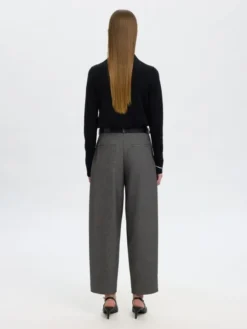 SLFTHEA LS KNIT MERINO COLLAR NECK