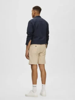 SLHCOMFORT-BRODY LINEN SHORTS W NOO