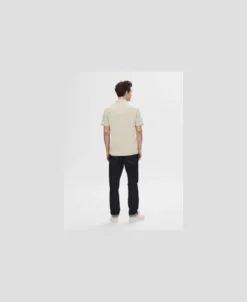 SLHFAVE ZIP SS POLO NOOS