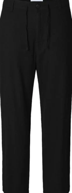 SLH220-LOOSE BRODY LINEN BLD PANT N