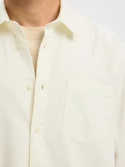 SLHREGCARLO DENIM LS SHIRT NOOS