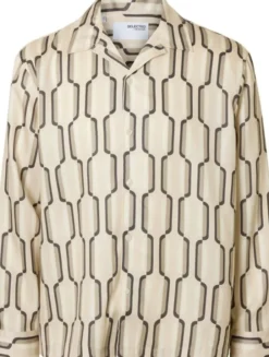 SLHRLXAXEL AOP LS SHIRT