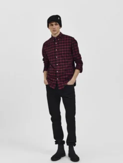 SLHSLIM-LEON 24001 BLACK ST JEANS W